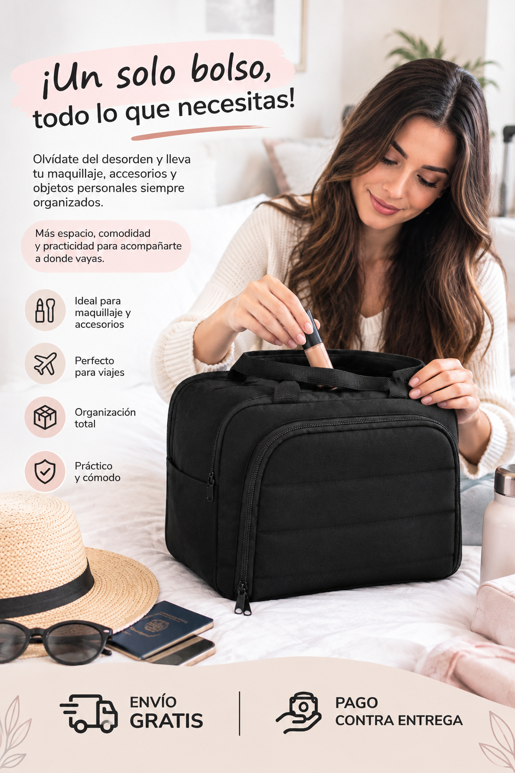 BOLSO DE COSMETICO PARA VIAJE
